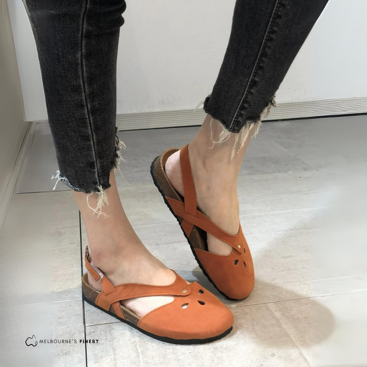 Adjustable women's sandals, designed for healthy posture, everyday comfort & foot support.
