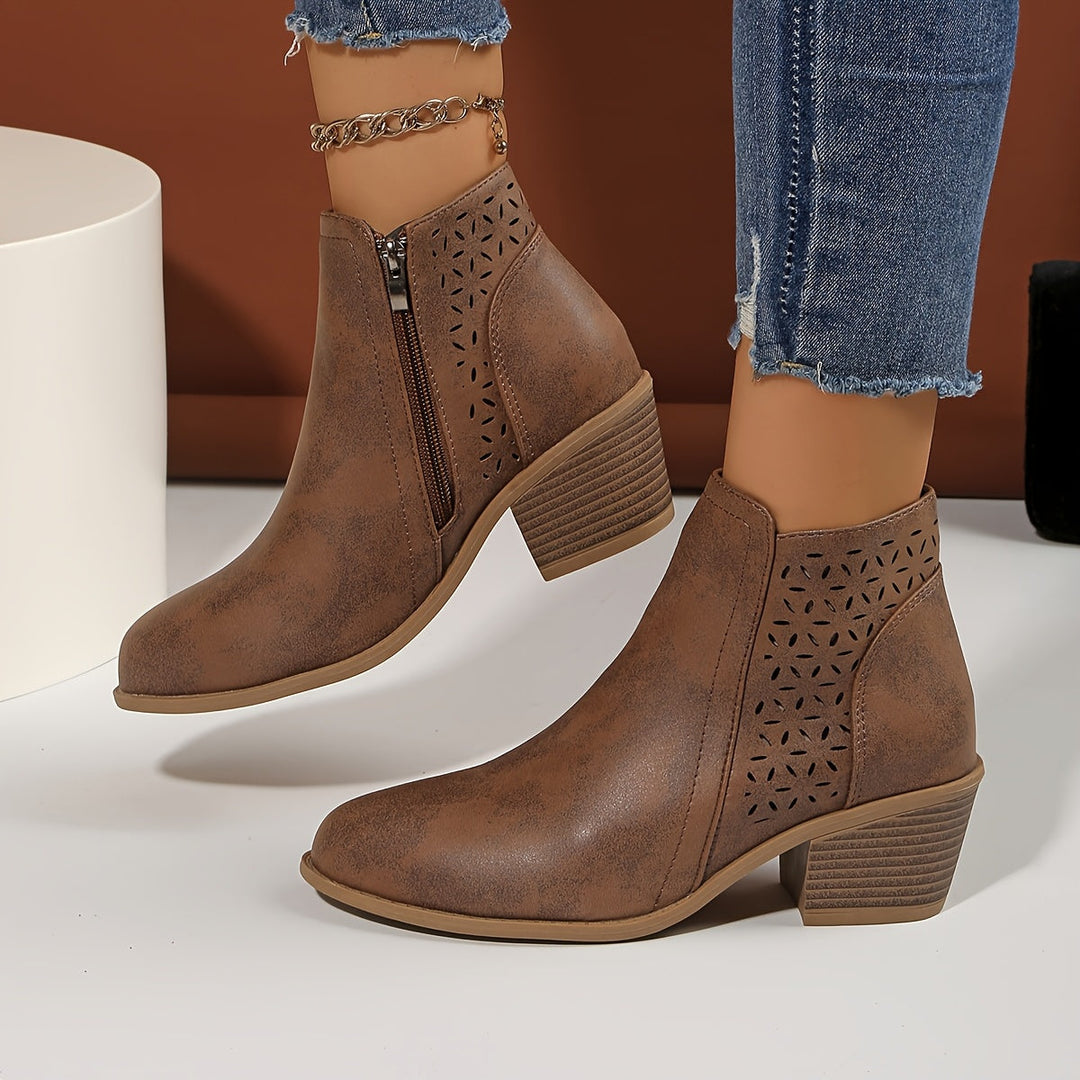 Fashionable women's orthopedic boots. Laser cut, breathable & supportive for all-day comfort & foot pain relief.