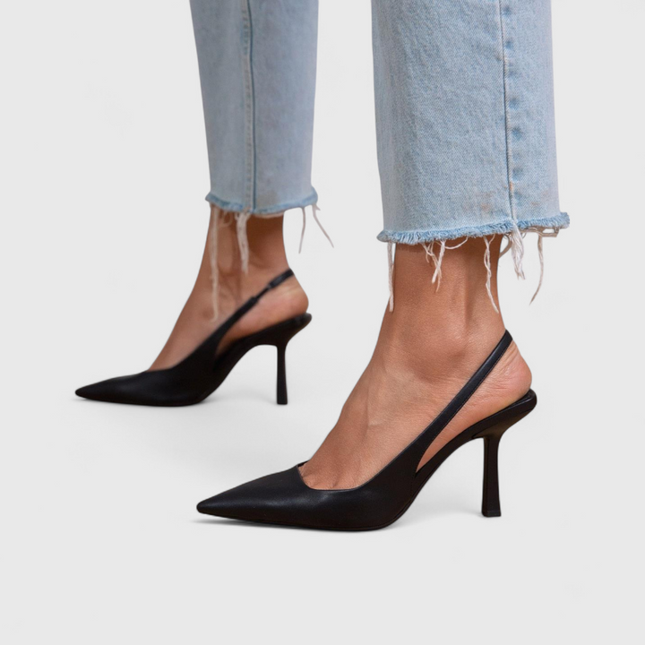 Women's versatile leopard print pumps, designed for orthopedic walking comfort and elegant fashion footwear.