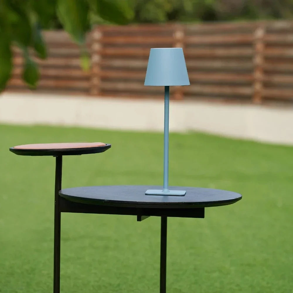 Nvroome tall LED table lamp, a versatile dimmable light for any space.