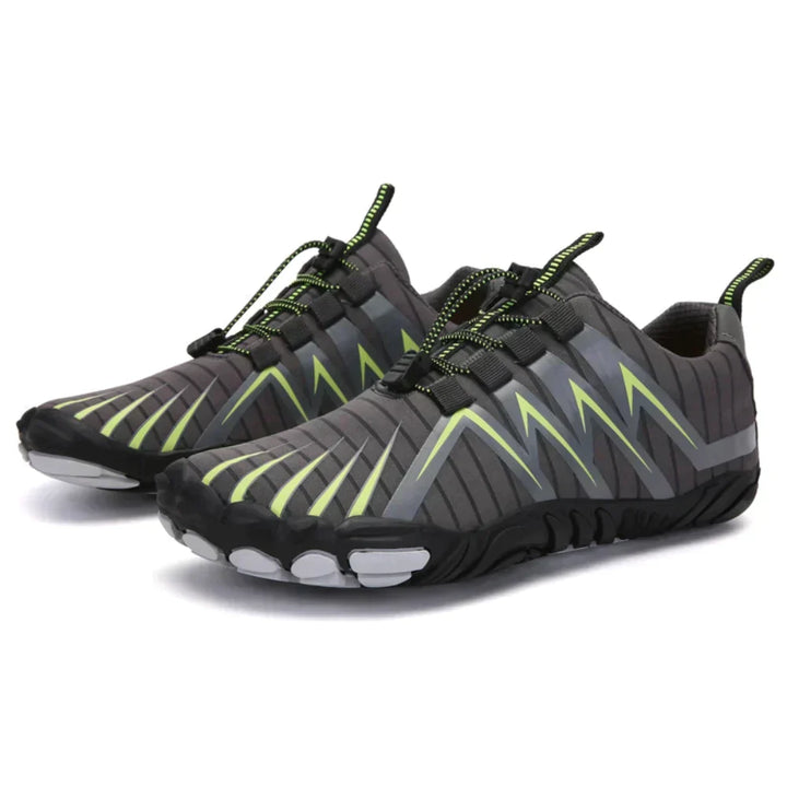 Men's barefoot shoes for running, gym, and hiking. Versatile, low-top, and comfortable minimalist footwear.