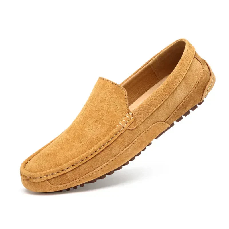 Versatile men's slip-on moccasin loafers for office & casual smart everyday wear.