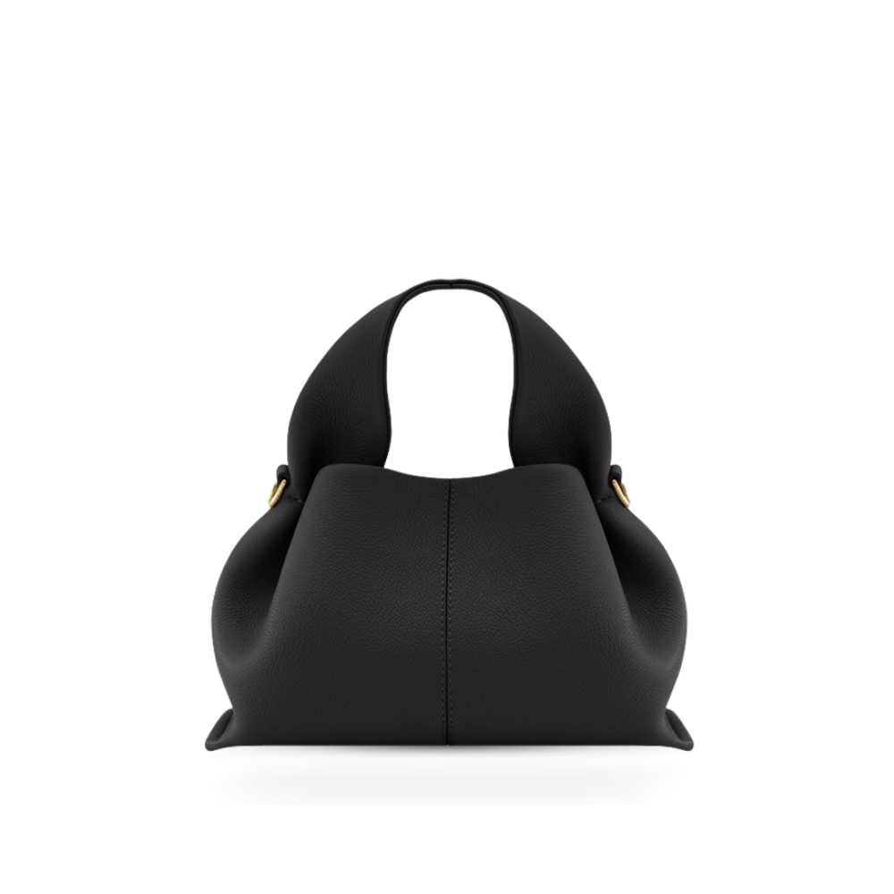 Versatile faux leather shoulder bag for women, featuring a convenient magnetic closure for everyday use.