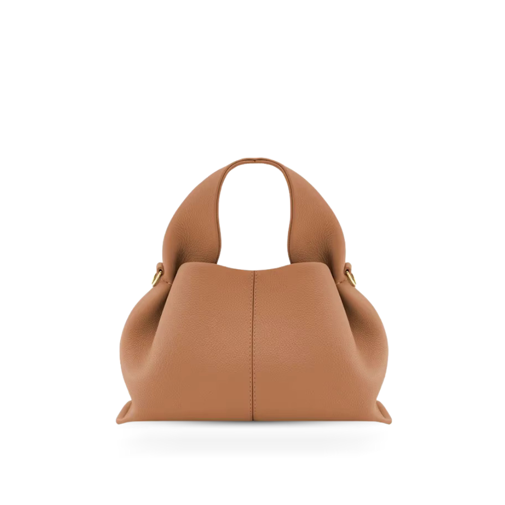 Elegant women's shoulder bag with secure magnetic clasp, perfect for daily essentials and a stylish look.