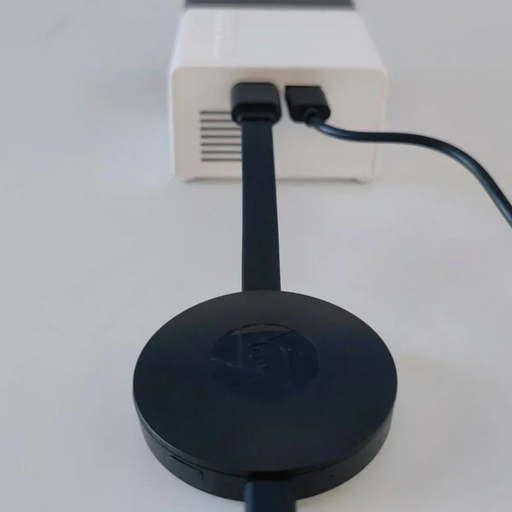 Wireless HD streaming adapter for home entertainment, mirroring content to your TV.