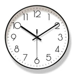 Black frame with white dial