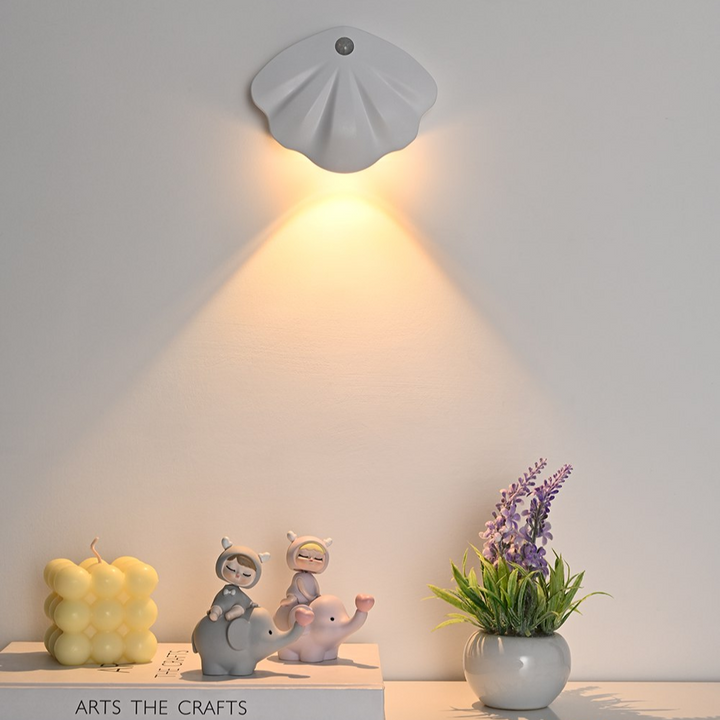 Rechargeable LED motion sensor light, wireless for closet illumination & smart home use.