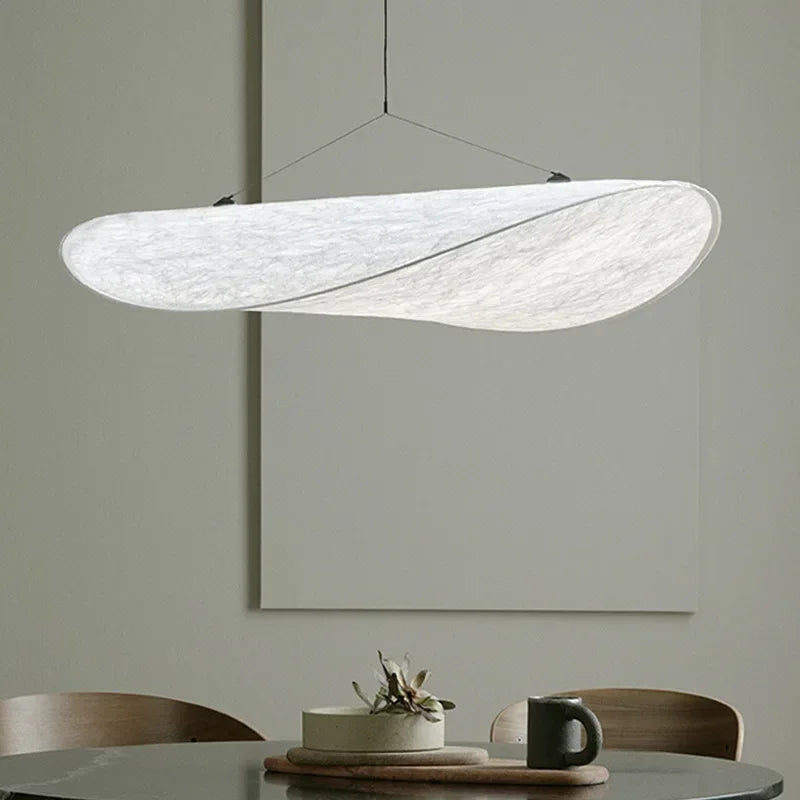 Bedroom Ceiling Lamp: Elegant artisan crisp-shaped silk light for soft ambient and modern decor.