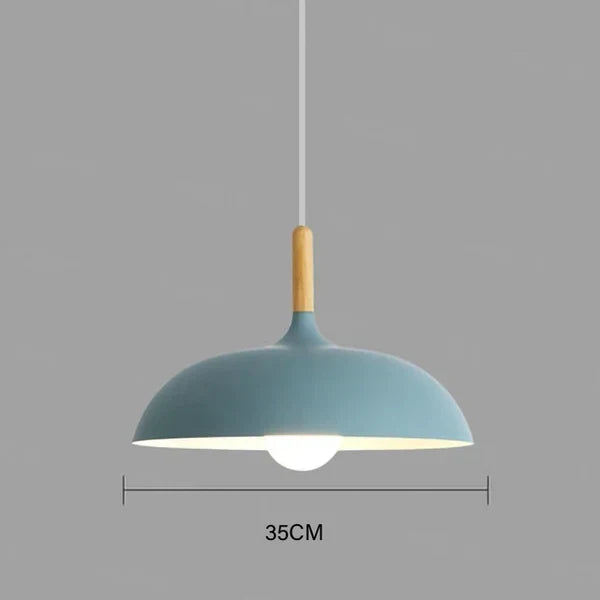 Round LED ceiling lamp in Scandinavian style, bright and energy-efficient for modern living spaces.