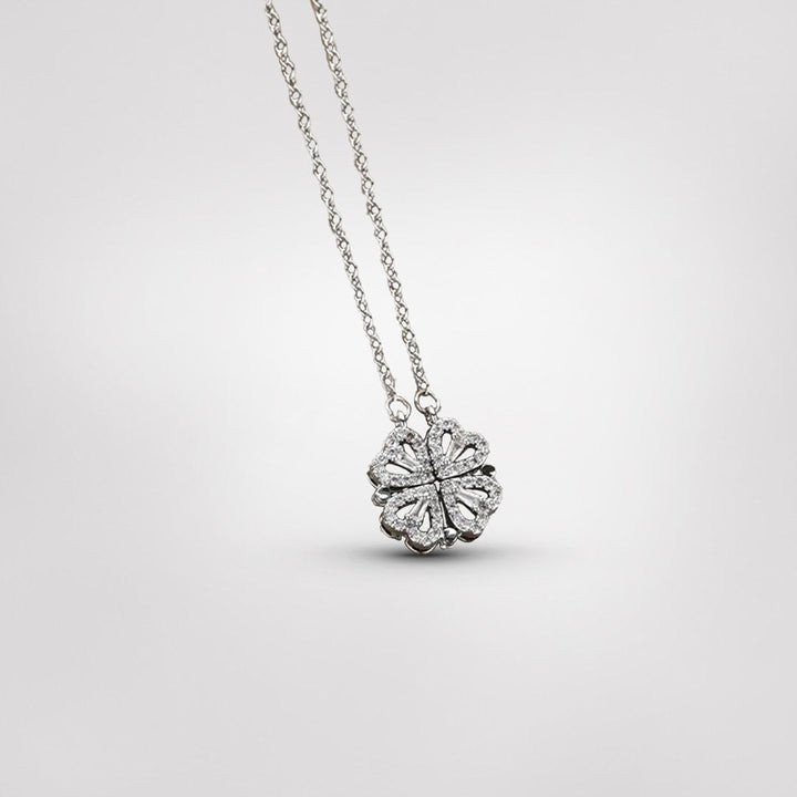 Four-Leaf Clover Necklace - Lucky Charm Pendant