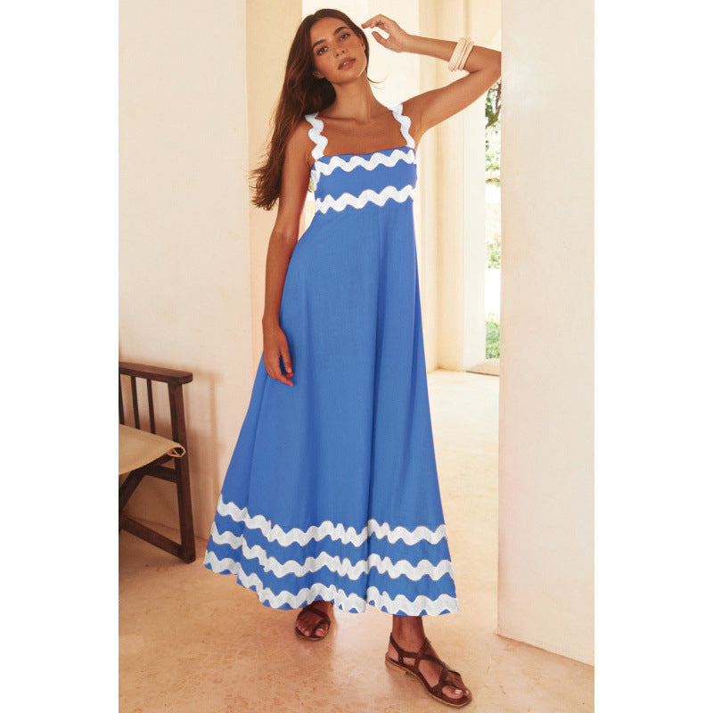 Women's Sleeveless Floral Print Dress