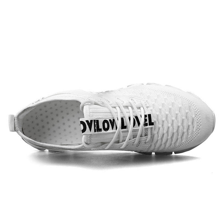 Fashionable men's hidden height casual sneakers for a taller, confident look. Everyday footwear.