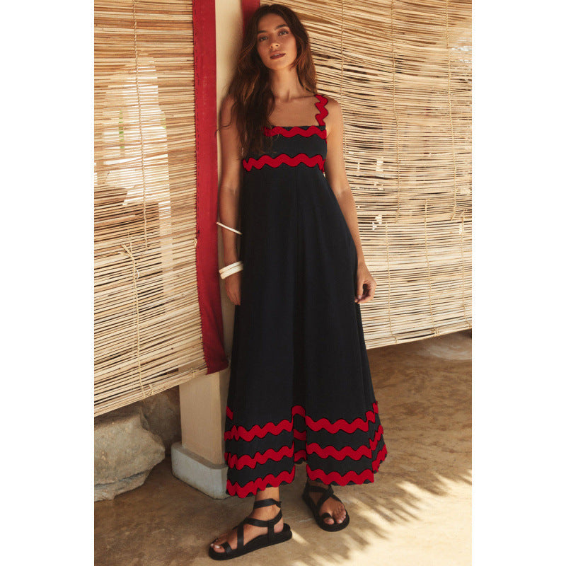 Women's Sleeveless Floral Print Dress