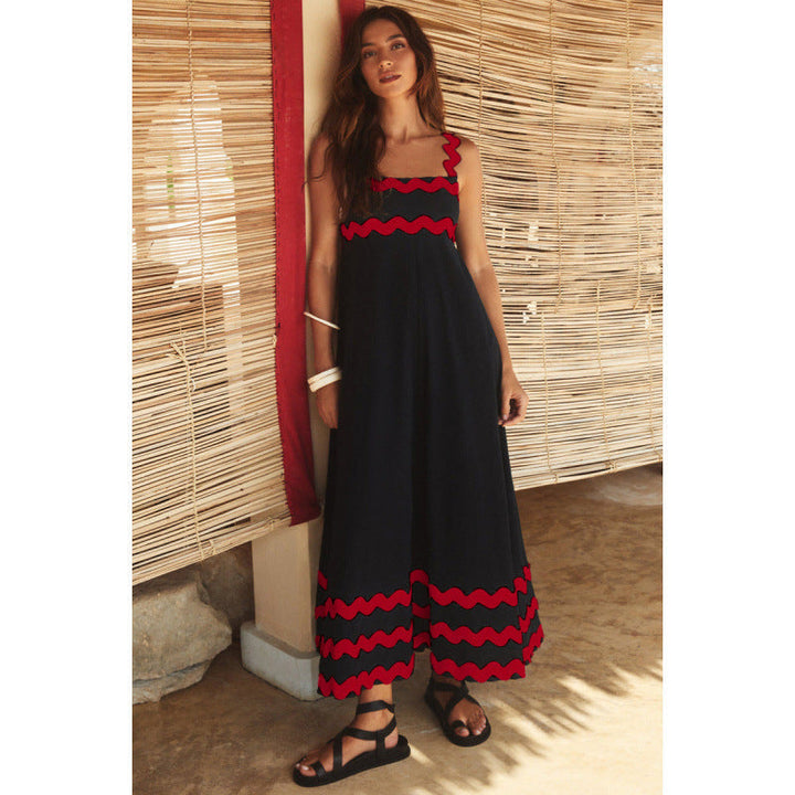 Women's Sleeveless Floral Print Dress