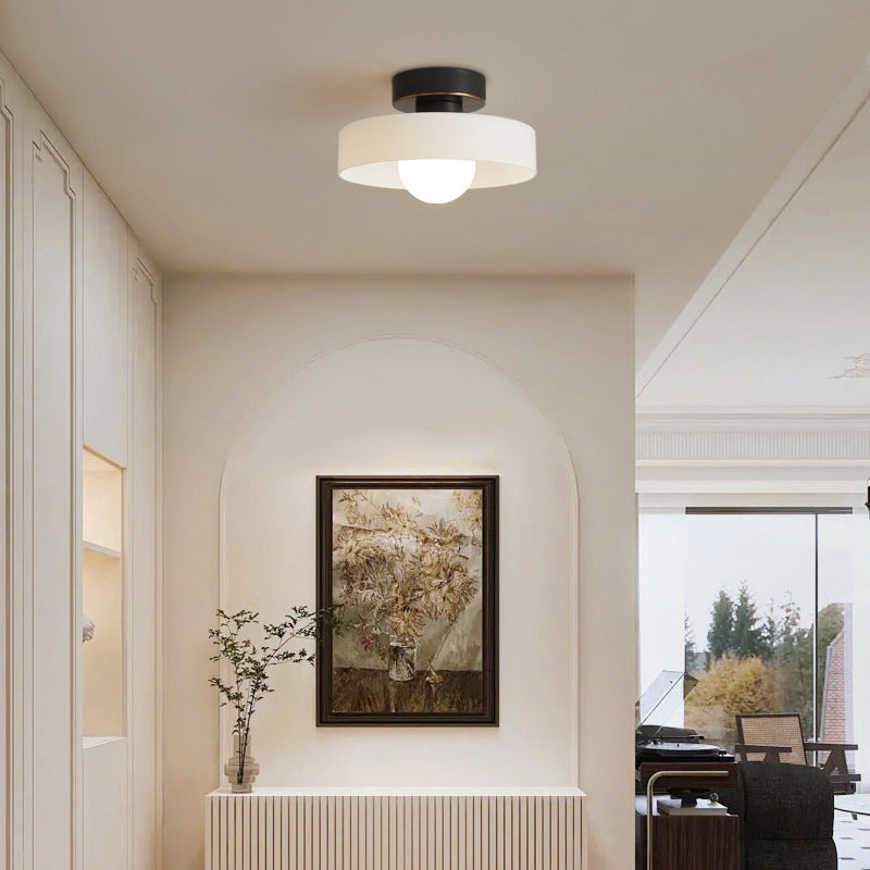 Modern Bauhaus brass chandelier, elegant dining room lighting.