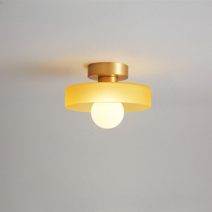 Contemporary brass Bauhaus chandelier, perfect for upscale home decor.