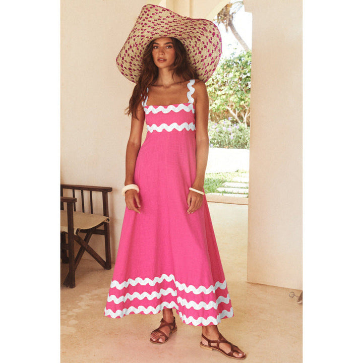 Women's Sleeveless Floral Print Dress