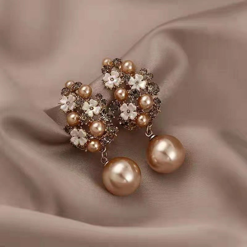 Floral Bead Earrings