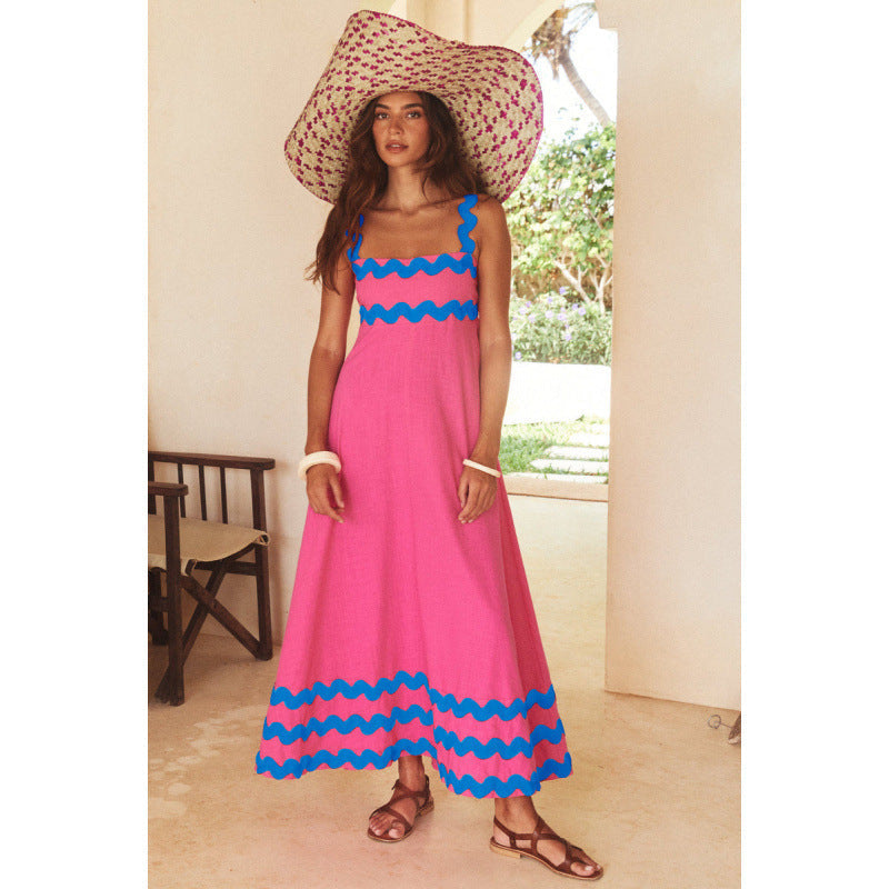 Women's Sleeveless Floral Print Dress