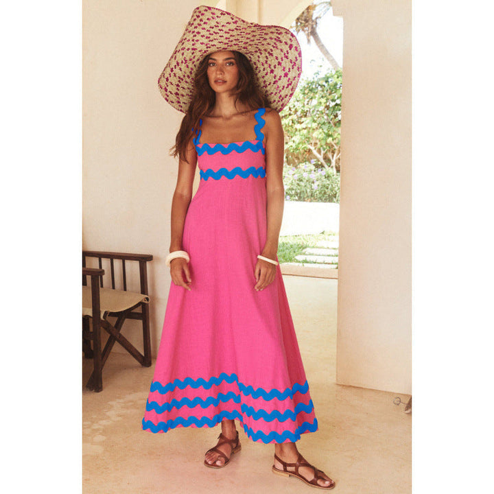 Women's Sleeveless Floral Print Dress