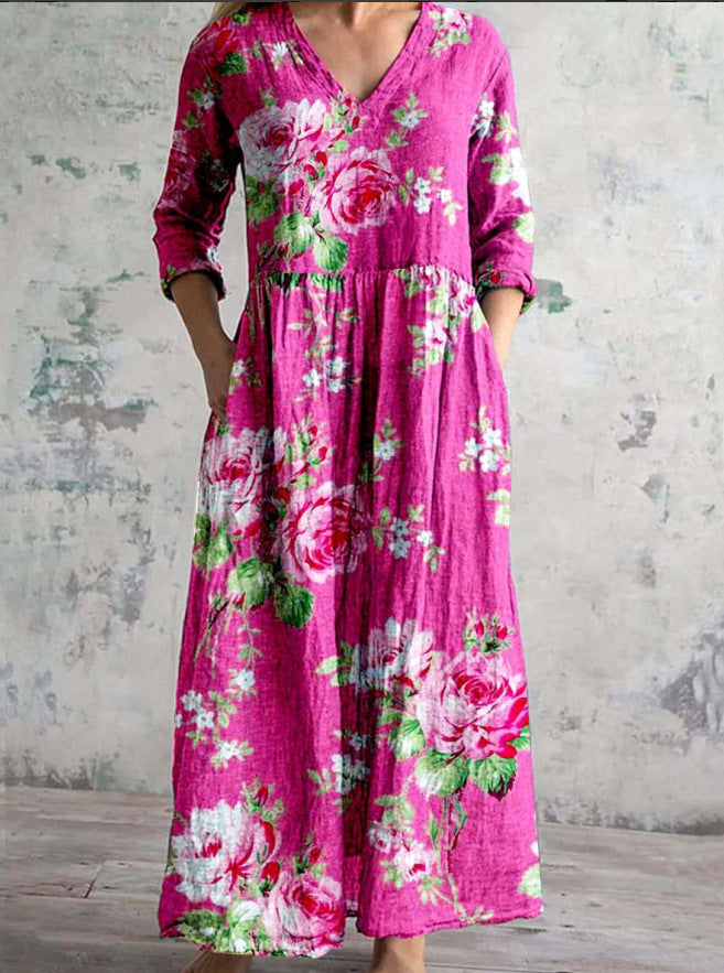 Maxi Orchid Dress in Multiple Colors