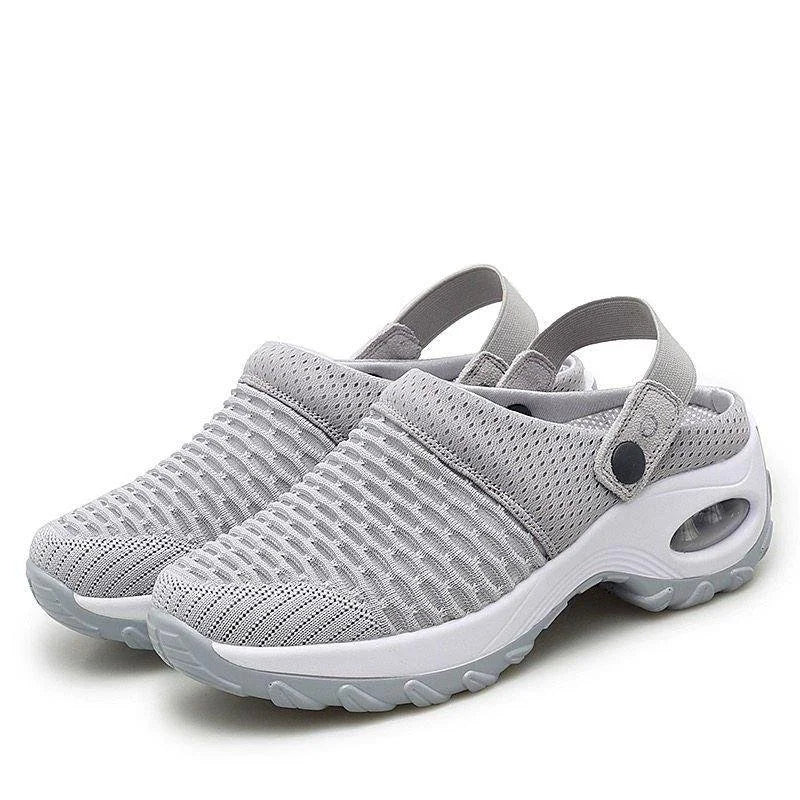 Stylish women's orthopedic walking shoes, providing superior comfort and support for everyday wear.
