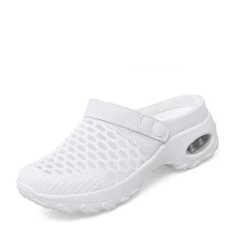 Women's supportive orthopedic sneakers, ideal for walking, daily wear, & versatile comfort.