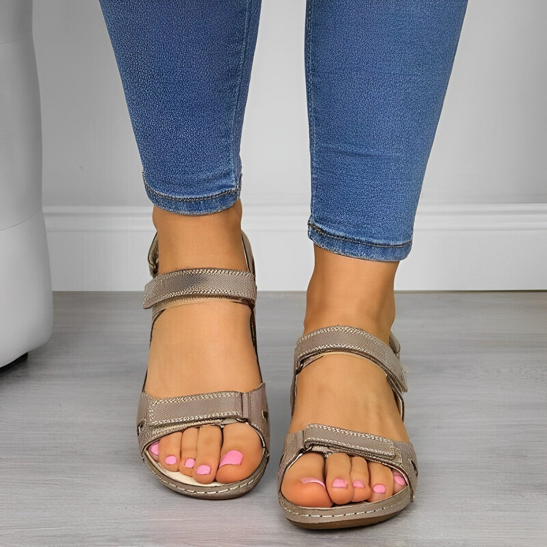 Elevate your foot health with these women's orthopedic arch support sandals, ensuring all-day comfort.