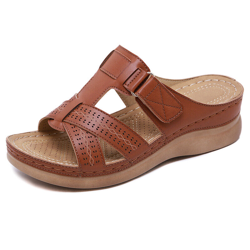 Comfortable women's walking sandals, designed for all-day wear with orthopedic arch support.