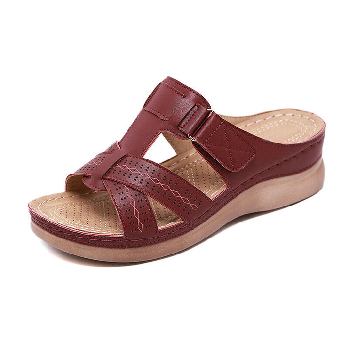 Orthopedic sandals for women, designed for pain relief with advanced arch support and comfort.
