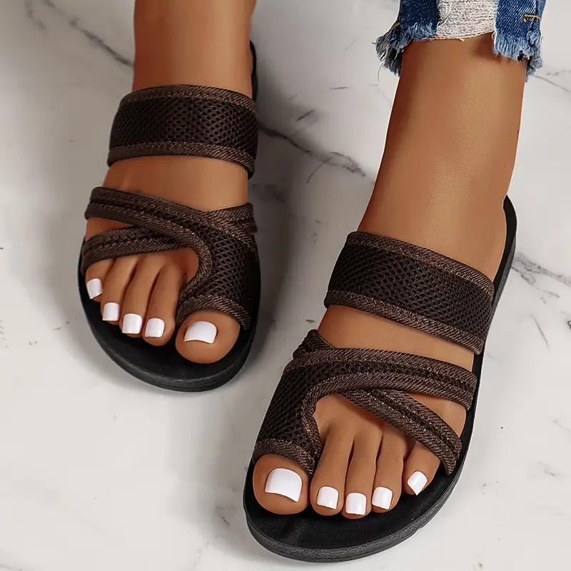 Plush women's orthopedic slides, providing superior cushioning and arch support for summer.