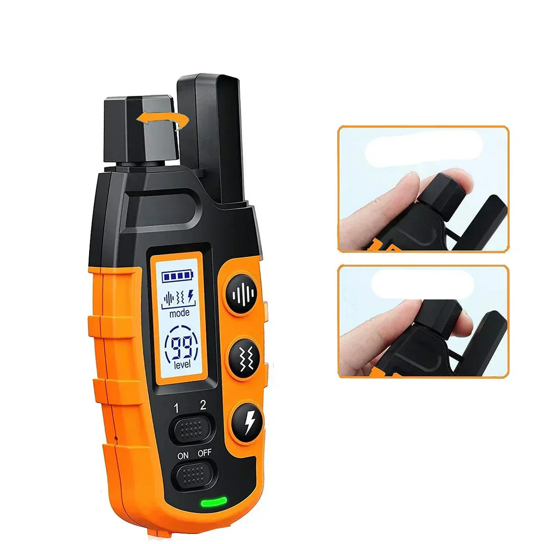 Dog training collar for effective behavior correction and pet obedience, suitable for various dog breeds.
