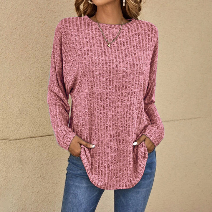 Stylish women's autumn winter crew neck jumper. Relaxed fit long sleeve for ultimate comfort.