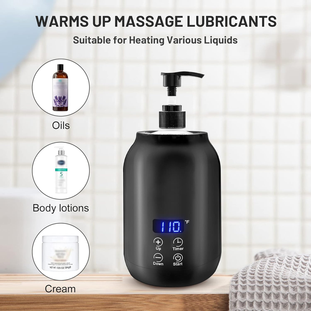 Advanced electric oil heater for massage, delivering consistent, warm oils for ultimate self-care & comfort.