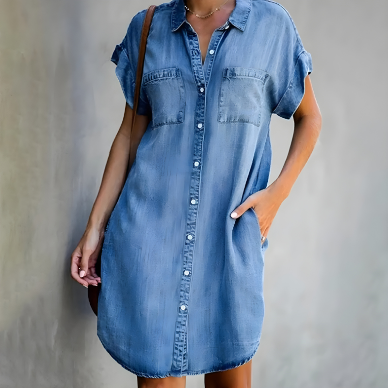 Versatile women's classic dress with tummy control. Effortless, elegant style for comfortable everyday wear.