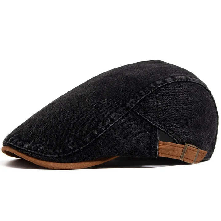 Men's stylish flat cap hat, perfect for casual wear & everyday fashion. Classic headwear with an adjustable fit.