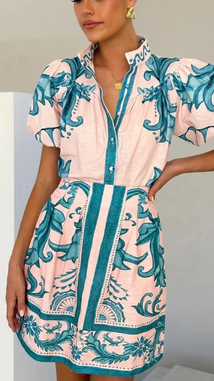 Women's Floral Mini Dress