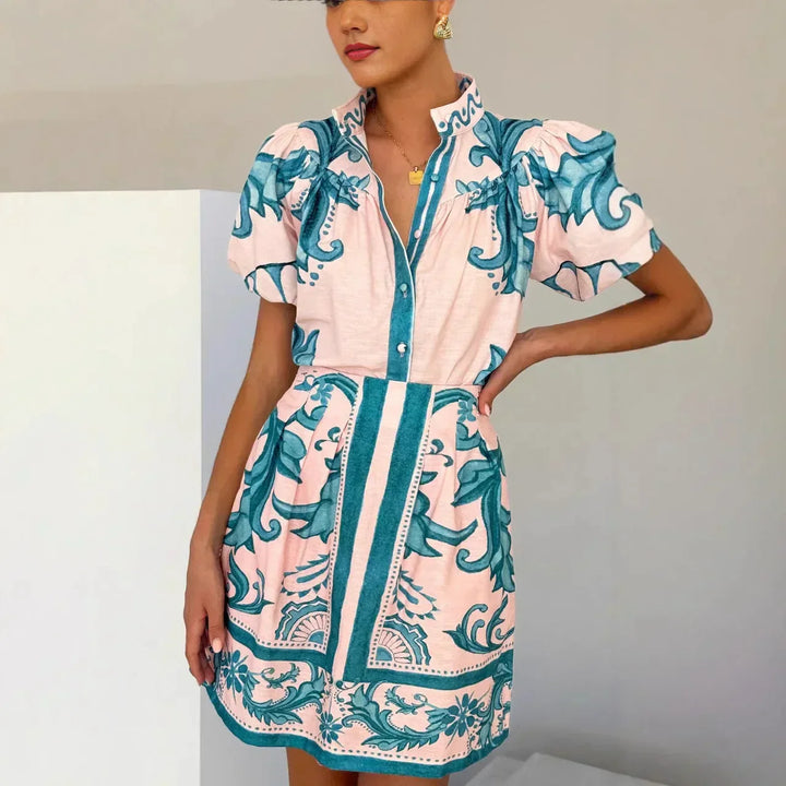 Women's Floral Mini Dress