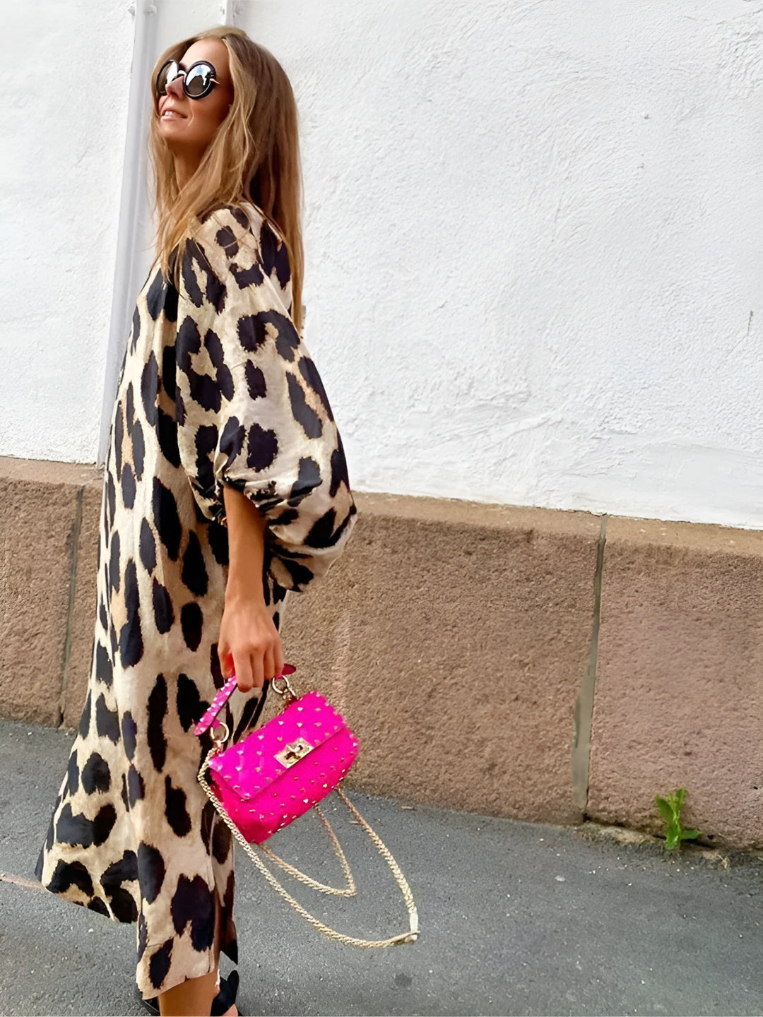 Leopard Print Dress - Bold & Elegant