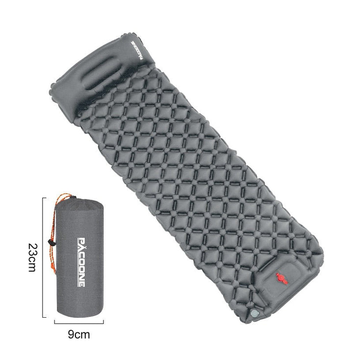 Inflatable sleeping pad for camping, hiking & backpacking. Unisex, waterproof & ultralight.