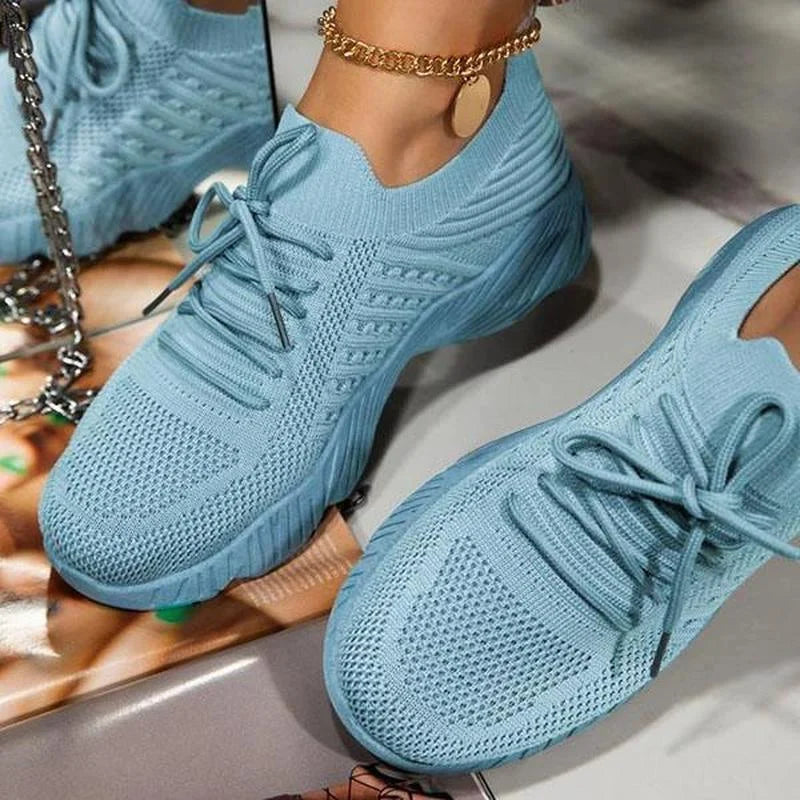 Stylish women's active sneakers, offering lightweight comfort and orthopedic support.