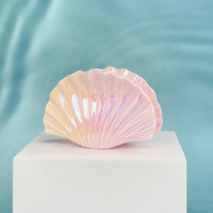 Gradient Shell Hair Claw Clip - Women's Beach Accessory