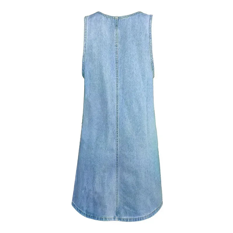 Annalise Summer Denim Dress