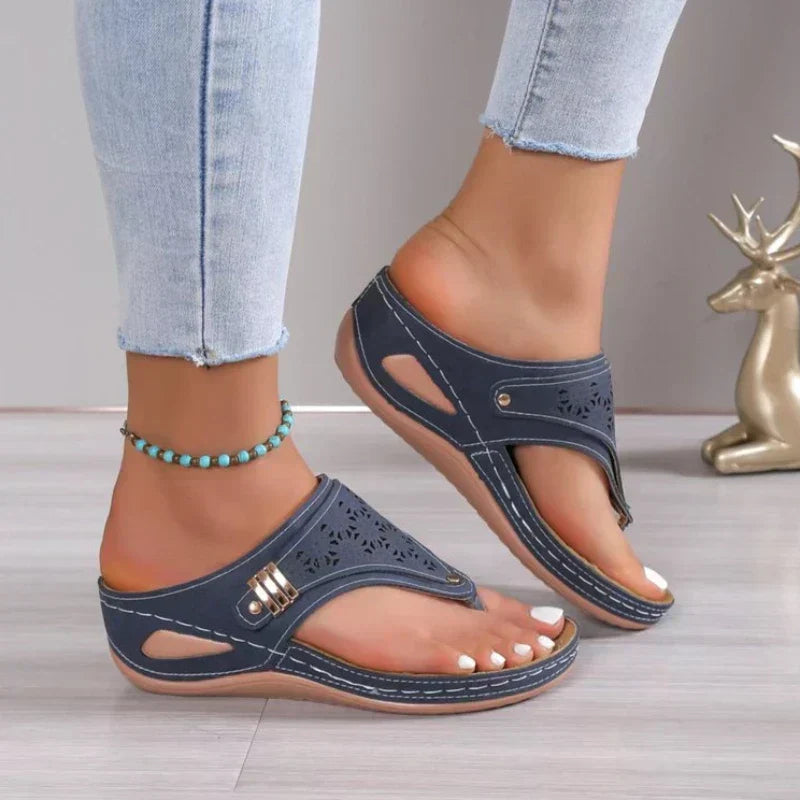Women's premium orthopedic sandals, advanced arch support & cushioned footbed for all-day comfort & style.