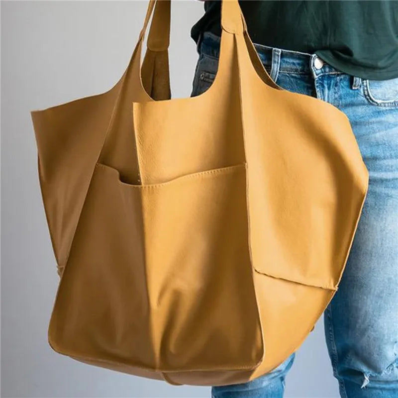 Authentic vintage leather crossbody bag for women, a stylish and durable everyday shoulder bag.
