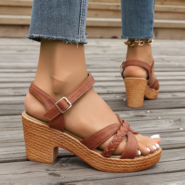 Women's Classic Mid-Heel Sandals