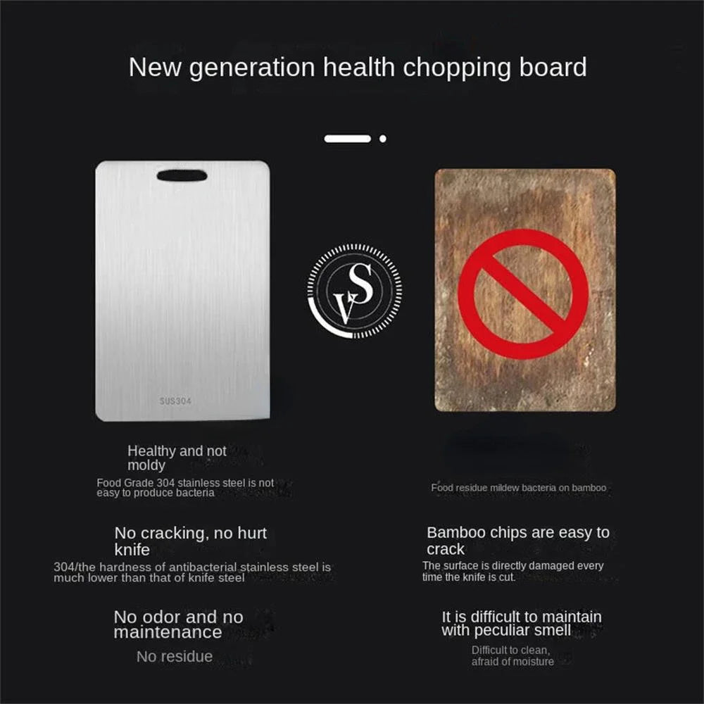 Essential kitchen accessory: durable, double-sided chopping board for hygienic food prep & cutting needs.