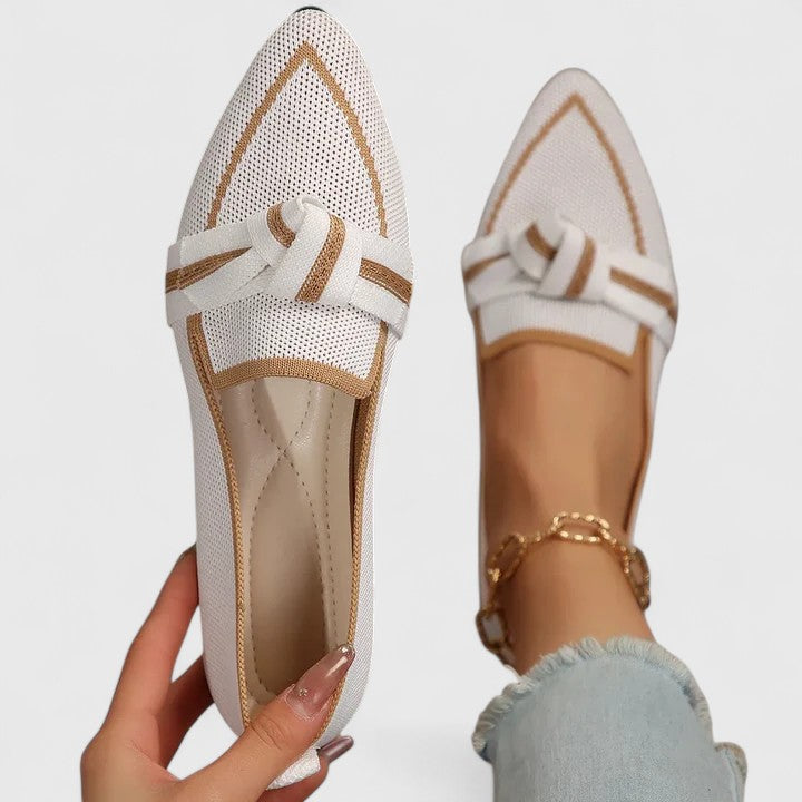 Women's orthopedic comfort loafers with arch support, ideal for everyday wear.