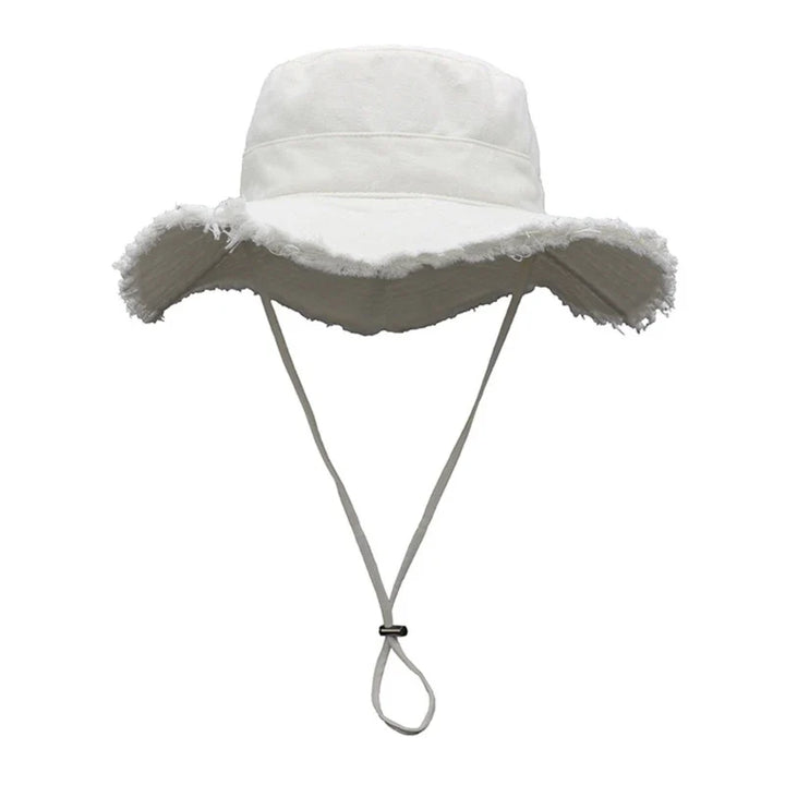 Women's Wide Brim Bucket Hat
