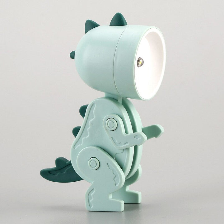 Children's dinosaur LED night light, a friendly dino toy and nursery lamp for bedtime comfort.